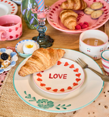 Assiette Love en céramique | Fleux | 5