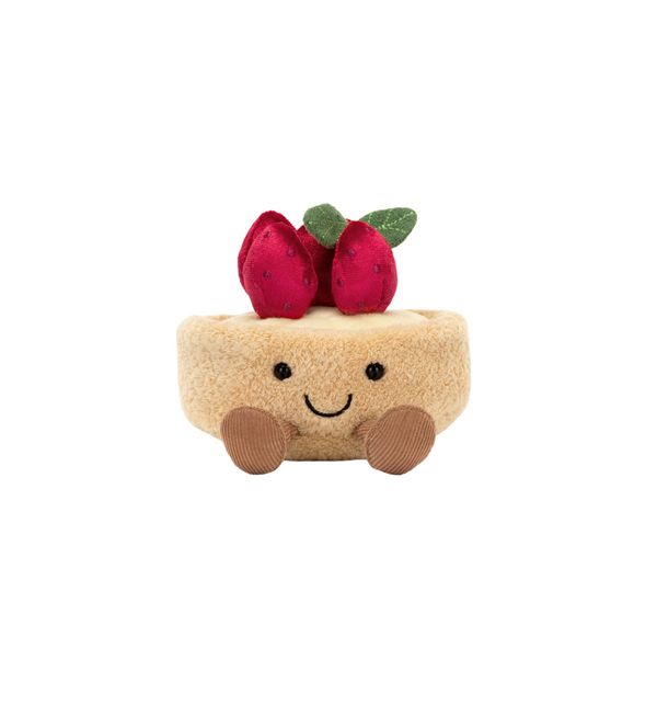Peluche Amuseable Fleurette Tarte aux Fraises