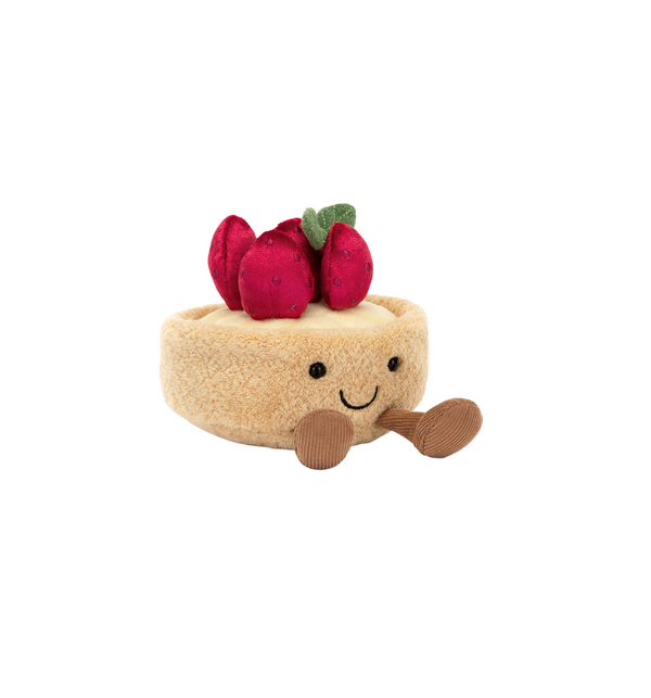 Peluche Amuseable Fleurette Tarte aux Fraises