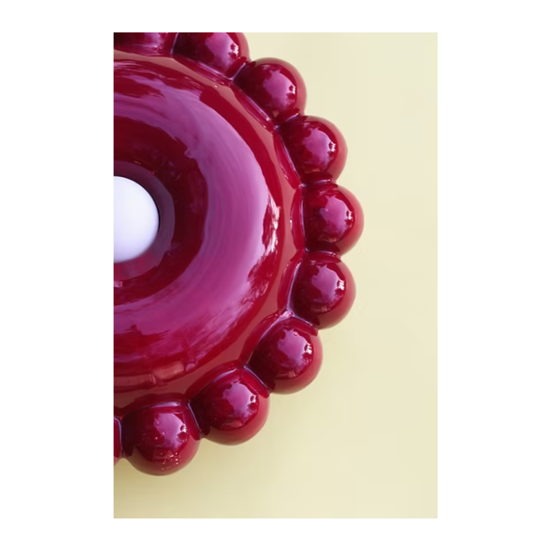 Applique - Luna Bordeaux