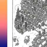 New York Map Poster | Fleux | 7