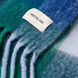 Écharpe Recyclée Reykjavik - Carreaux Emeraude | Fleux | 7