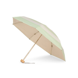 Mini Parapluie Ombrelle Anti-UV - Vega Rayures Vert Lagon | Fleux | 6