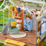 Kit DIY Maison Miniature Dreamy Garden House | Fleux | 10