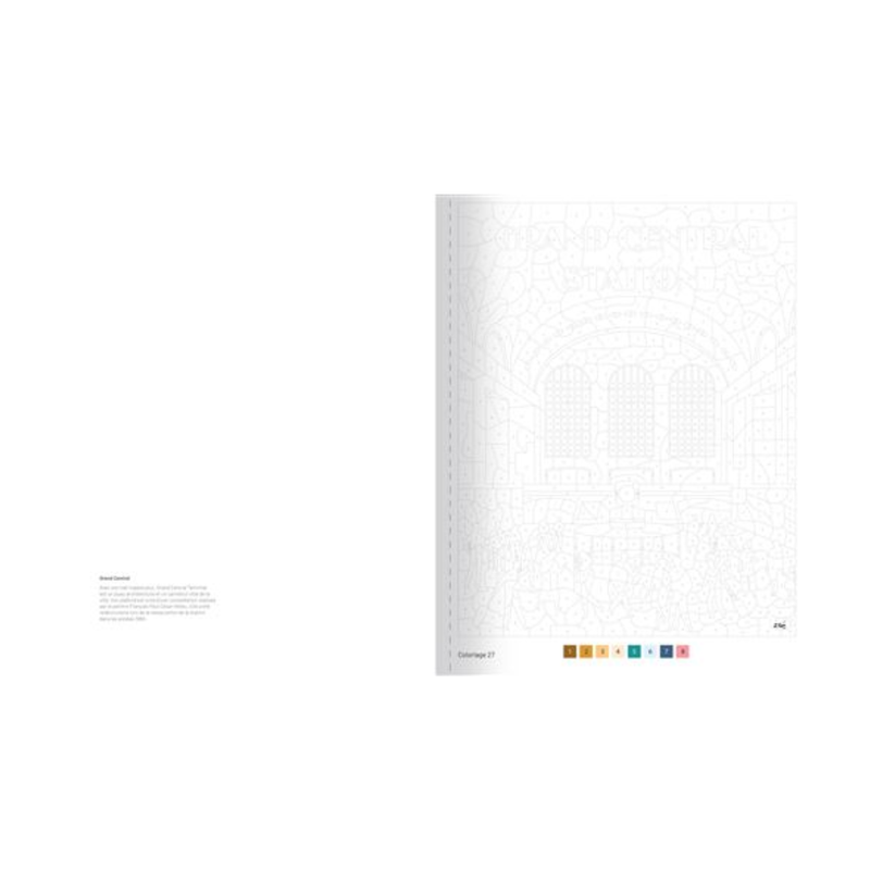 Carnet de coloriages au numéro - Japon