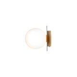 Lampe Liila 1 Medium - nordic gold / opal white | Fleux | 6