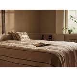 Coussin Lattice Rectangular - Off-White/Black 60 x 40 cm | Fleux | 5