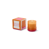 Bougie Stacked Orange and Hot Pink - Infrared Mango | Fleux | 15