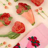 Pince à cheveux Rose | Fleux | 9