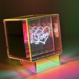 Cube Lumineux Mitbox Love | Fleux | 6