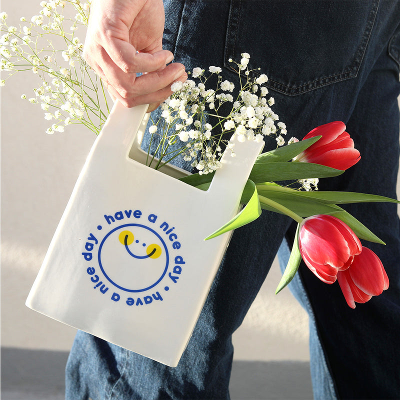 Vase Sac Have a Nice Day