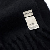 Écharpe Recyclée Reykjavik - Noire | Fleux | 6