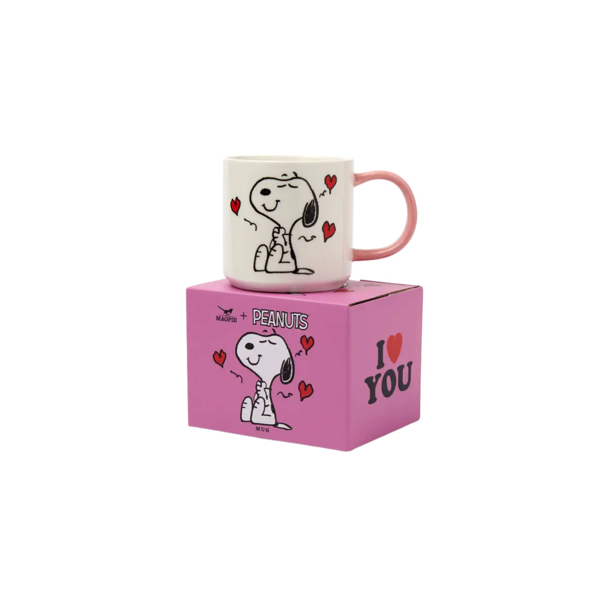 Mug 3D Snoopy PEANUTS – “It's Hero Time !” – Aviateur Bleu – Hauteur 11 Cm – Occasion