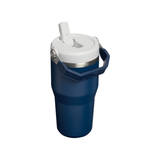 Gourde IceFlow™ Flip Straw 2.0 - Dark Navy | Fleux | 8