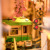 Kit DIY Maison Miniature Sakura Densya | Fleux | 6