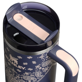 Gourde Quencher H2.0 - Blue Corn Paisley - 0.89L | Fleux | 5