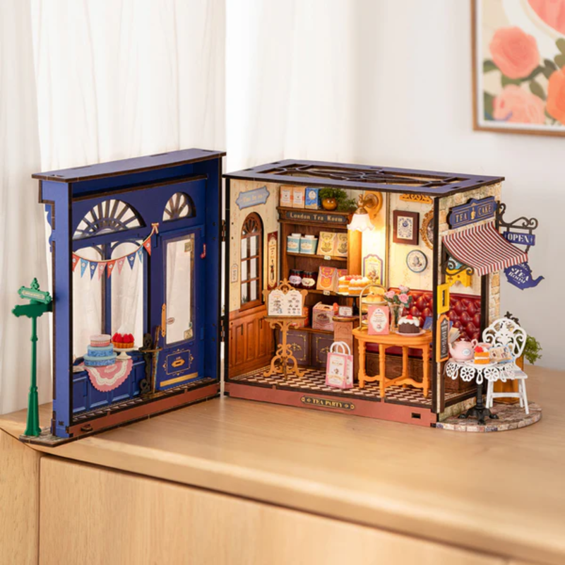 Kit Maison Miniature DIY - Leisure Time Tea Room