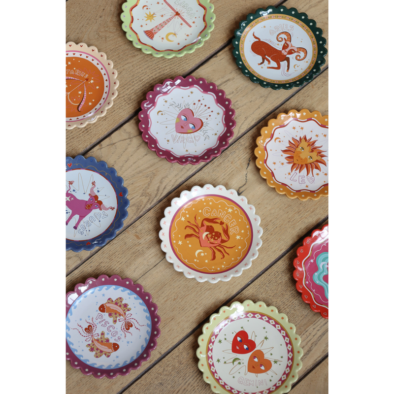 Assiette Zodiac Sign - Cancer