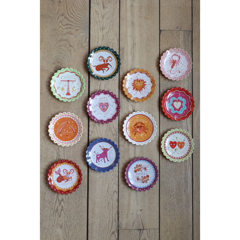 Assiette Zodiac Sign - Sagittaire