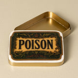 Boîte en Laiton Poison | Fleux | 5