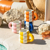 Set de 4 tasses Bouée | Fleux | 6