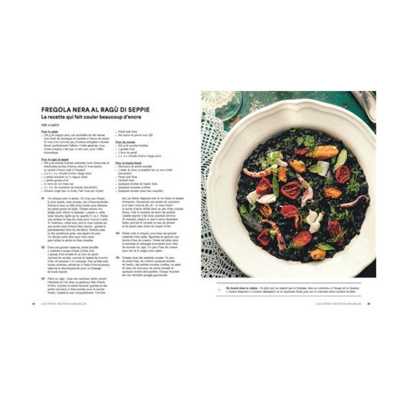 Livre Big Mamma - Les 150 meilleures recettes de pâtes italiennes