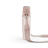 Cross Water Bottle - Rose Quartz