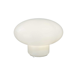 Lampe Ovalie - Verre Blanc | Fleux | 8