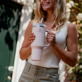 Quencher H2.0 Water Bottle - Rose Quartz