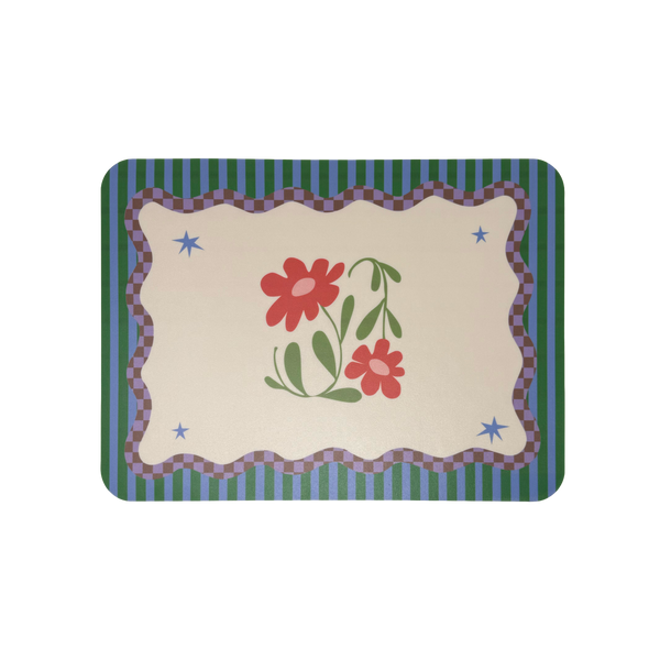Set de table Bloomwish - 33 x 45 cm - Vert