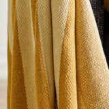 Plaid Frello Jaune Coton Recyclé | Fleux | 5
