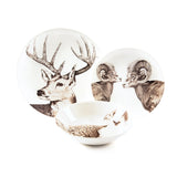 Assiette plate - Cerf