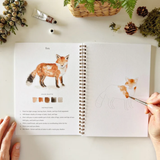 Carnet d'aquarelle - Forêt | Fleux | 9