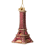 Ornement Verre Burgundy Eiffel Tower | Fleux | 6