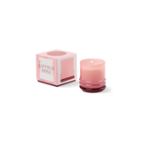 Bougie Stacked Pink and Red - Saffron Rose | Fleux | 13