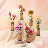 Puzzle 3D - Light Orange Gerbera | Fleux | 6