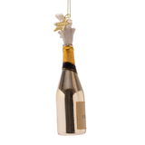 Ornement Verre Champagne Bottle Popping | Fleux | 6