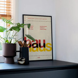 Affiche Bauhaus - Weimar Gropius | Fleux | 6
