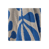 Plaid Nevine Blue Coton recyclé | Fleux | 6