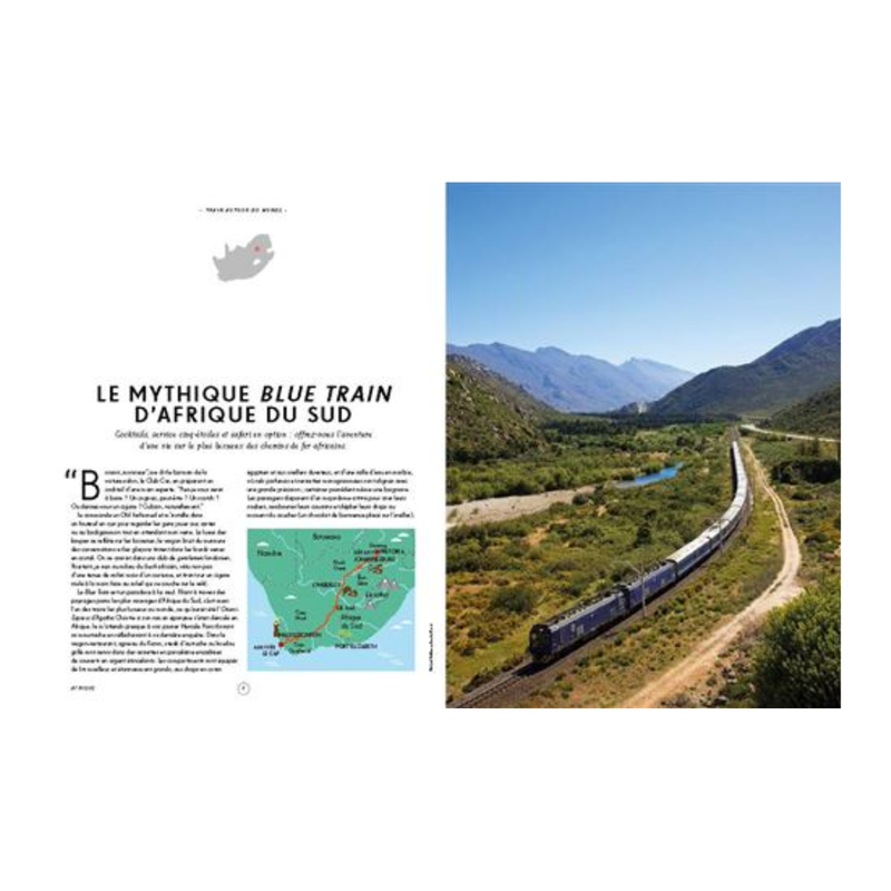 Livre Train autour du monde