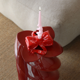 Bougeoir Ruban - Rouge | Fleux | 5