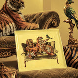 Plateau carré Gang Tiger - 20 × 20 cm | Fleux | 5