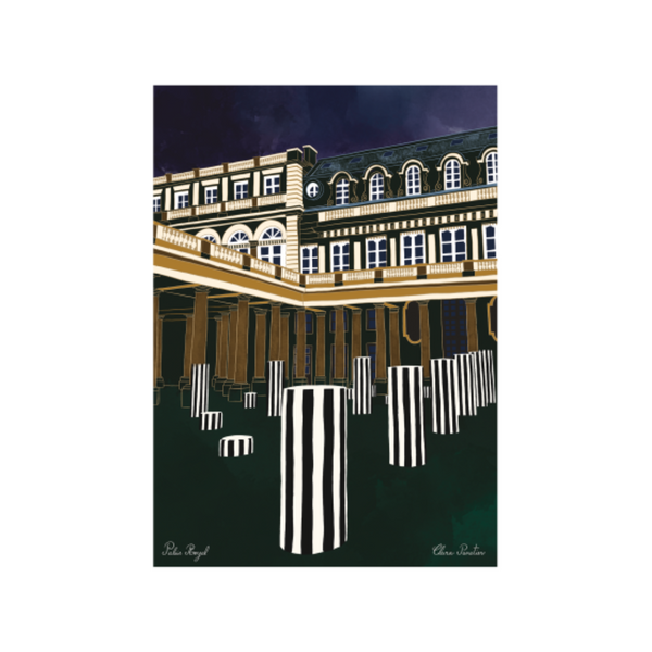 Affiche Palais Royal - Clara Panetier