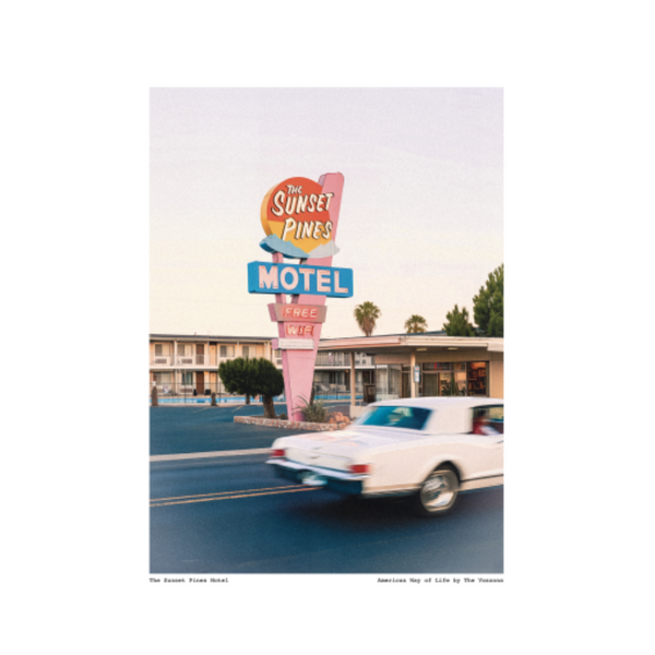 Affiche AWOL 002 - The Sunset Pines Motel - The Visions