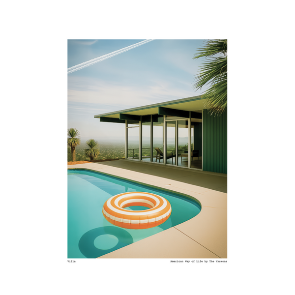 Affiche AWOL 012 - Villa - The Visions