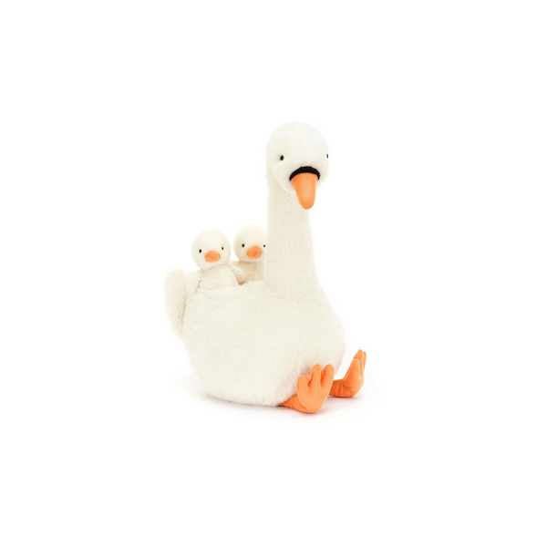 Peluche Featherful Swan