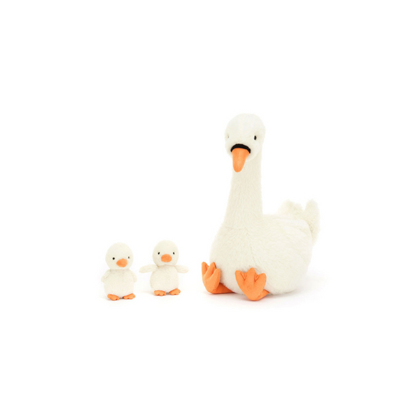 Peluche Featherful Swan