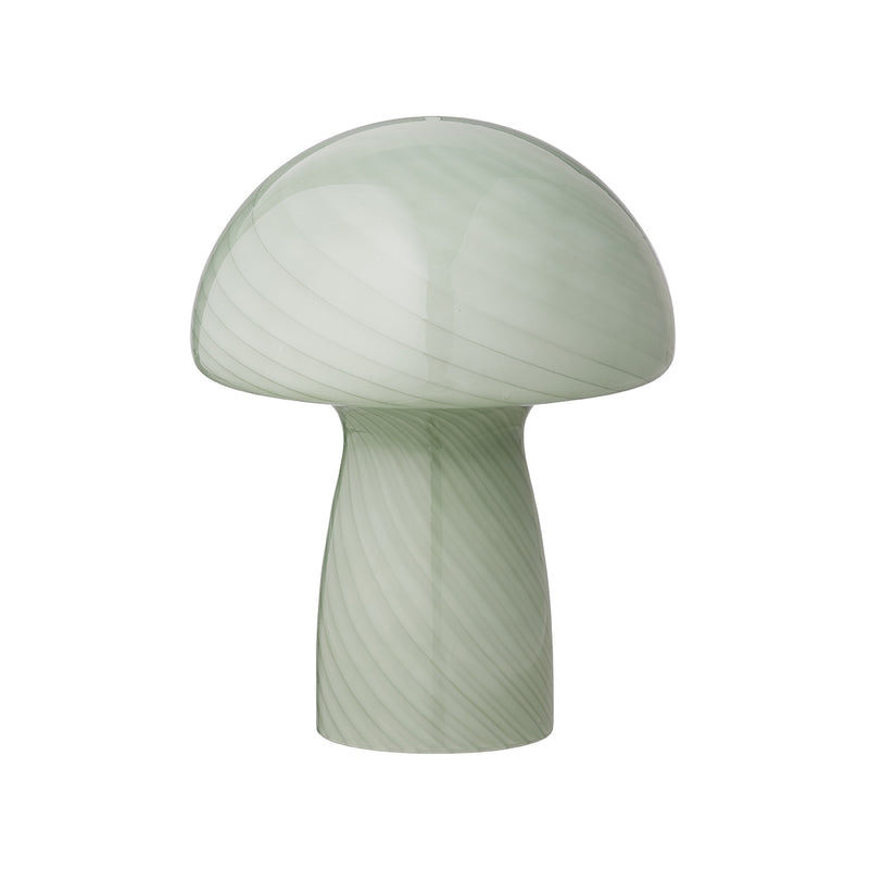 Lampe Champignon H 23 cm - Menthe