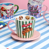 Oooh La La Croissant Mug | Fleux | 7