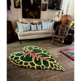 Tapis John Derian - Tapis Feuille de Croton | Fleux | 6